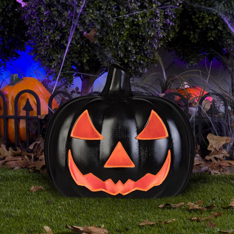 Gemmy 17 in. LED Scary Pumpkin Blow Mold