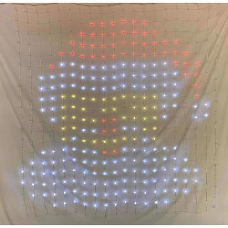 Celebrations LED RGB 576 ct Novelty Christmas Lights 4 ft.