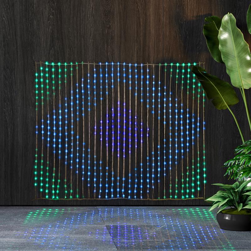 Celebrations LED RGB 720 ct Novelty Christmas Lights 5 ft.