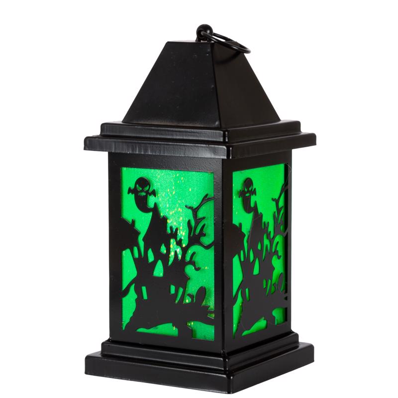 Gerson 12.2 in. Lantern Halloween Decor, Pack of 8