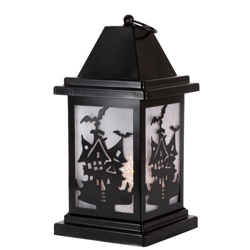 Gerson 12.2 in. Lantern Halloween Decor, Pack of 8