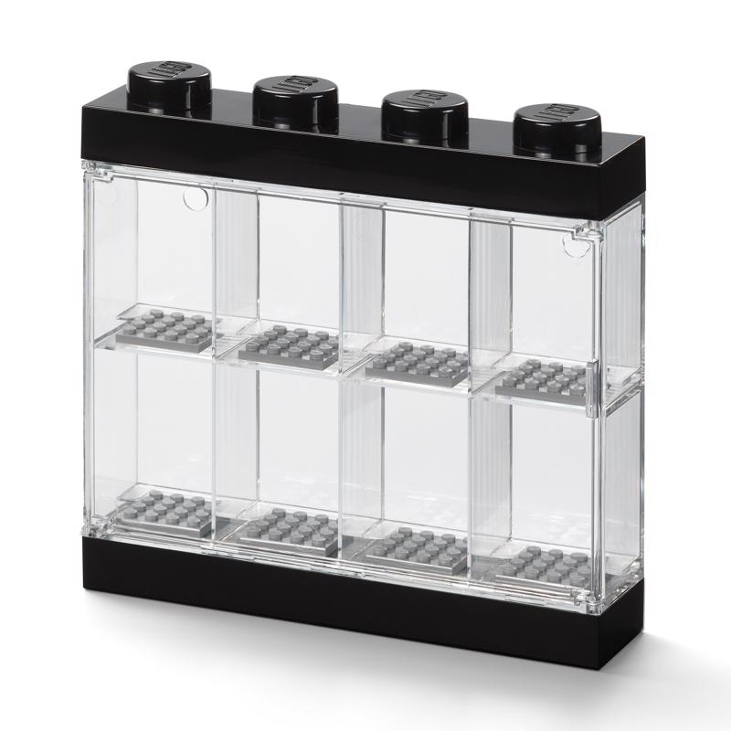 LEGO Minifigure Display Case Black