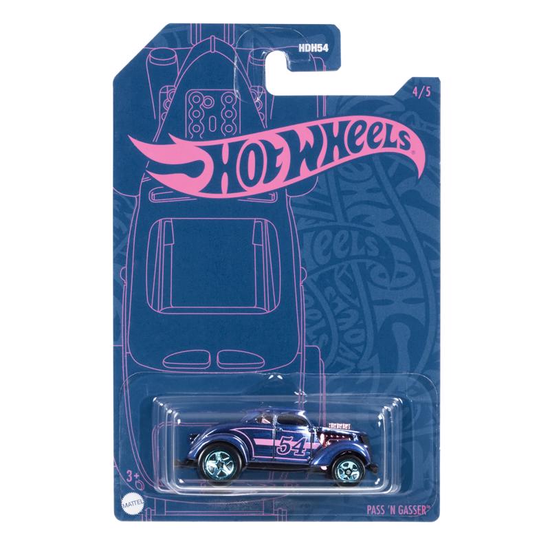 Hot Wheels Mattel 2022 Hot Wheels 54th Anniversary Pearl & Chrome Toy Cars Turquoise 1 pc