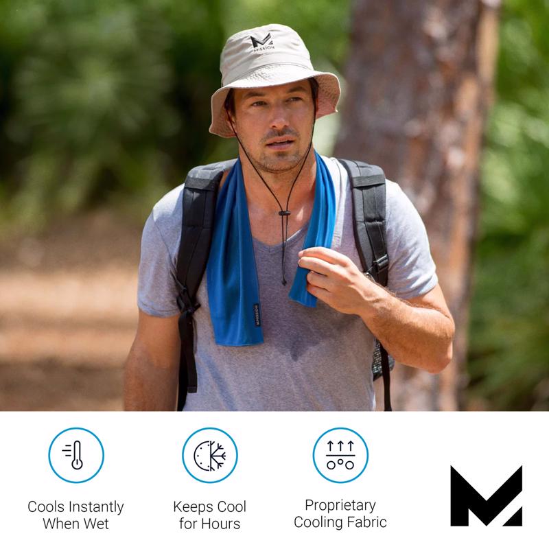 Mission Cooling Towel Polyester/Nylon 1 pk