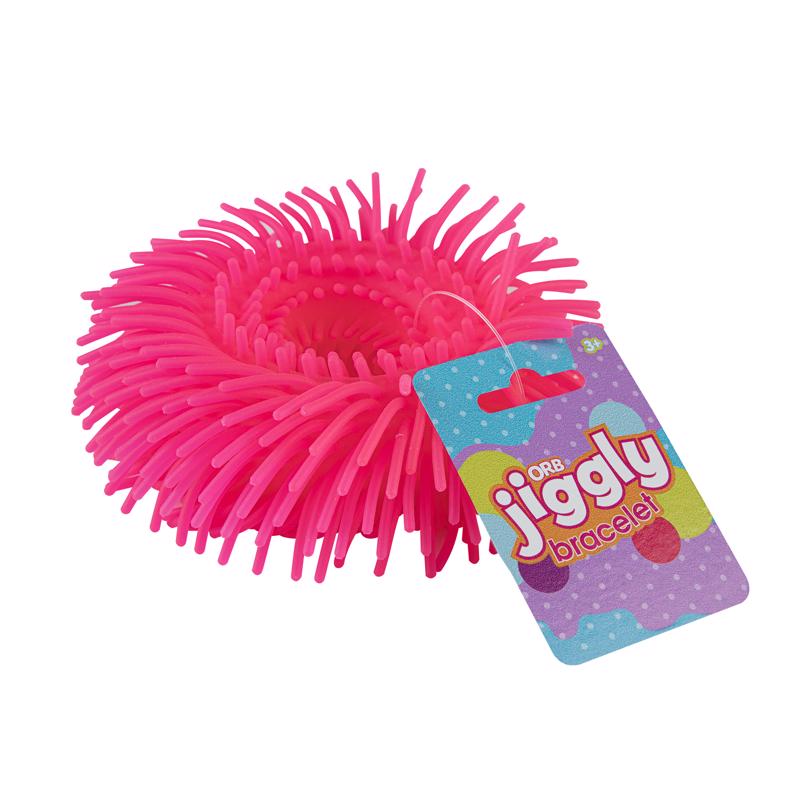 ORB Curiosities Jiggly Bracelet Assorted 4 pc, Pack of 48
