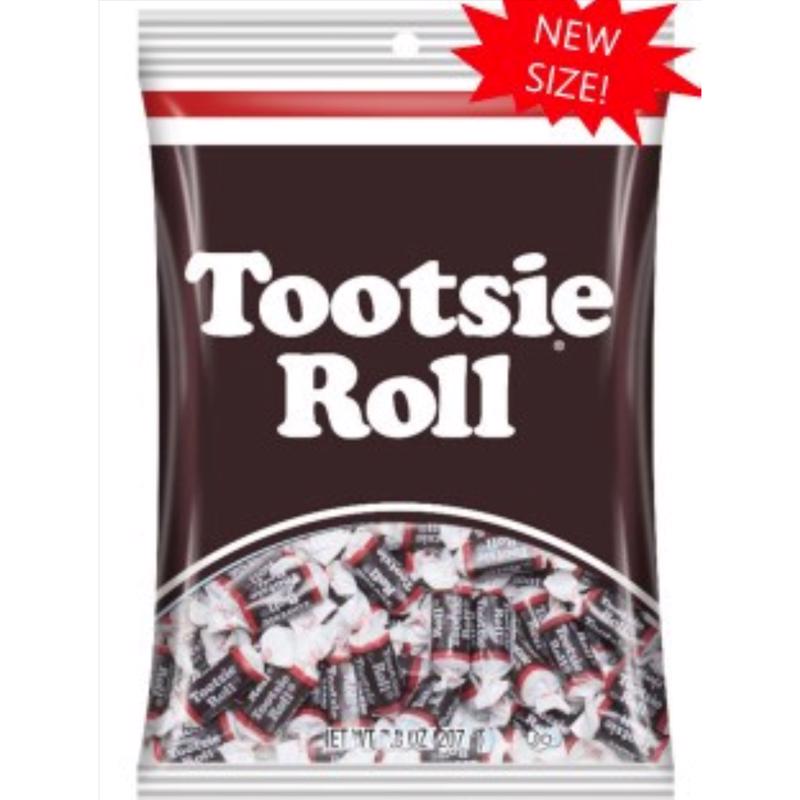 Tootsie Roll Chocolate Candy 7.3 oz, Pack of 8