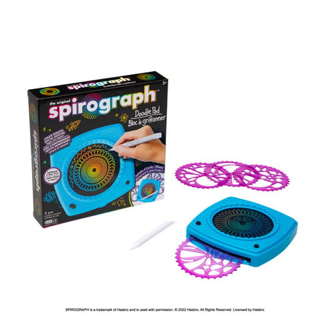Spirograph Doodle Pad Blue 6 pc