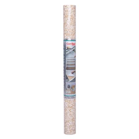 Con-Tact 16 ft. L X 18 in. W Beige Granite Self-Adhesive Shelf Liner, Pack of 6