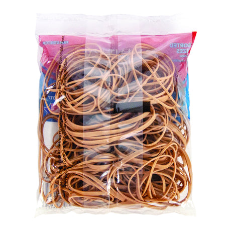 Alliance Rubber Advantage Assorted Sizes Rubber Bands 2 oz, Pack of 9