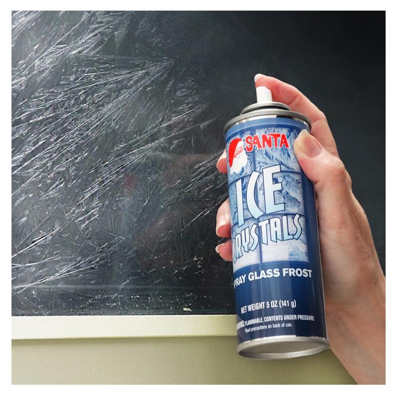 Chase Products Santa Clear Ice Crystal Window Decoration, Pack of 12