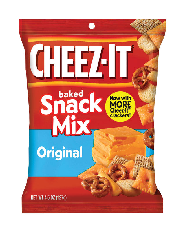 Cheez-It Original Snack Mix 4.75 oz Pegged, Pack of 6