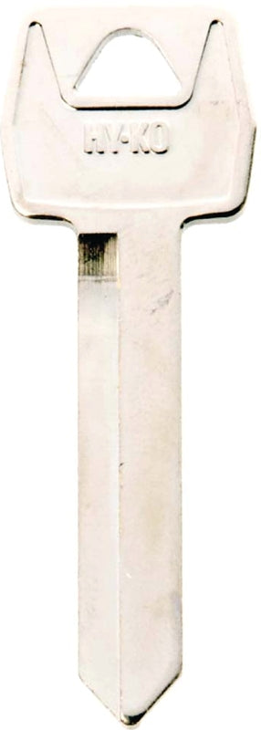 Hy-Ko 11010H60 Key Blank, Brass, Nickel, For: Ford, Lincoln, Mercury Vehicles, H60 Key Number, Pack of 10