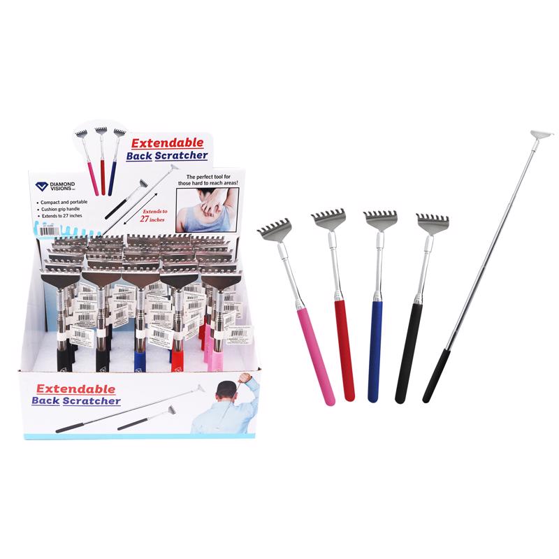 Diamond Visions Back Scratcher Metal/Rubber 1 pk, Pack of 25
