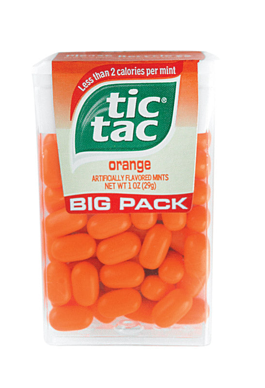 Tic Tac Orange Mints 1 oz, Pack of 12