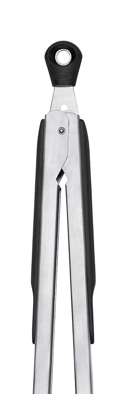 Good Grips 1054628V4 Serving Tongs, 12 in L, Stainless Steel