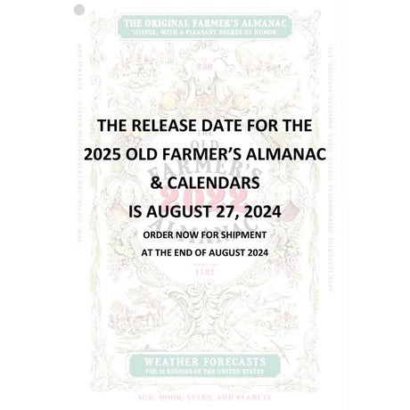 The Old Farmer's Almanac Yankee Publishing 2026 Almanac Reference Book, Pack of 24