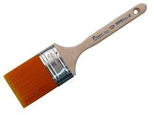 Proform Picasso PIC14-3.0 Paint Brush, 3 in W, Straight Cut Oval Brush, PBT Bristle
