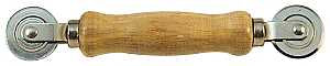 Make-2-Fit P 7508 Series Screen Rolling Tool, For: 0.13 to 0.18 Dia Spline, Standard-Duty, Steel Blade, Wood Handle