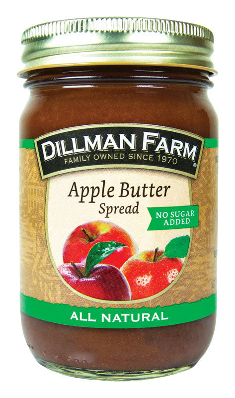 Dillman Farm All Natural Apple Butter Spread 13 oz Jar, Pack of 6
