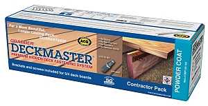 Grabber Construction Deckmaster Series DMP125-100 Hidden Bracket, For: 5/4 in Decking Grabbergard Brackets