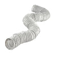 Lambro 1309 Vent Hose, Includes: (1) Vinyl Duct, 4 in ID, 8 ft L, Vinyl, White