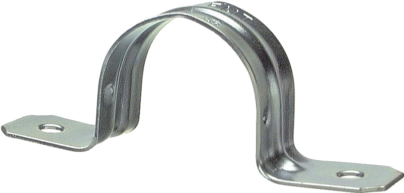 Halex 61615B Conduit Strap, 1-1/2 in, 1-1/2 in L, Steel, Galvanized