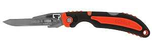 Gerber 31-002736N Folding Pocket Knife, 2.8 in L Blade, Orange Handle