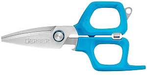 Gerber 31-003553 Neat Freak Line Cutter Scissors, 6.1 in OAL, Ergonomic Handle, Blue Handle