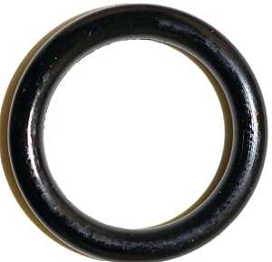 Campbell T7661152 Welded Ring, 200 lb Working Load, 2 in ID Dia Ring, #3 Chain, Steel, Nickel-Plated