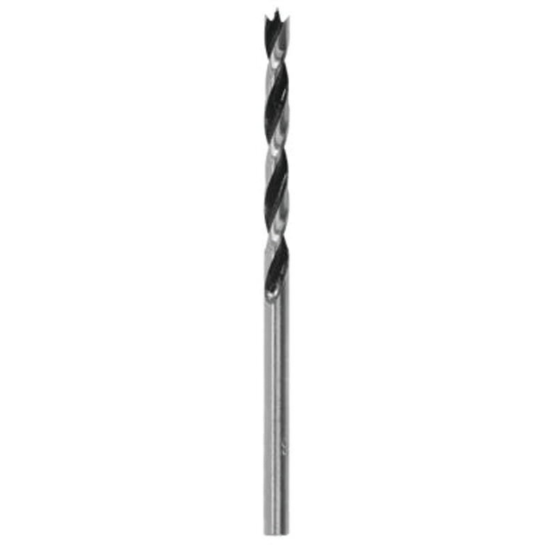 Irwin 49612 Drill Bit, 1/8 in Dia, 2-9/16 in OAL, Spiral Flute, 2-Flute, 1/8 in Dia Shank, Reduced Shank