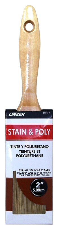 Linzer HD 1521-0200 Paint Brush, Stain Brush, Pack of 10