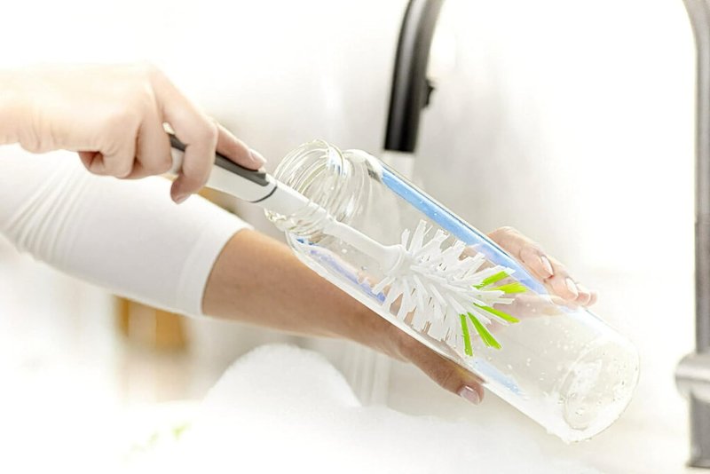 Scotch-Brite 503P-6 Bottle Cleaner, Plastic Handle