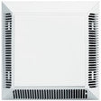 Builders Edge 140057575001 Intake/Exhaust Vent, 7-1/2 in OAL, 7-1/2 in OAW, 12 sq-in Net Free Ventilating Area, White