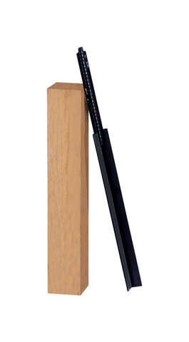 Architectural Mailboxes 23 in. Natural Black Pine Mailbox Post Anchor Kit