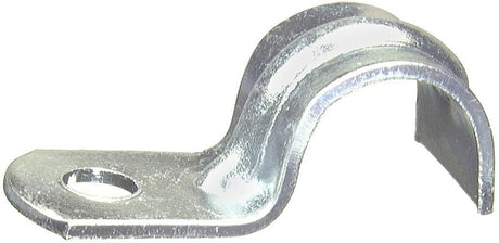 Halex 26211 Conduit Strap, 3/8 in, Steel, Galvanized