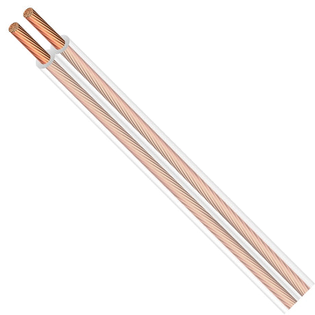 CCI 600006618 Lamp Cord, 14 AWG Wire, 2-Conductor, 250 ft L, Copper Conductor, PVC Insulation, Clear Sheath
