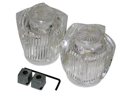 Ace For Pfister Clear Sink and Tub and Shower Faucet Handles