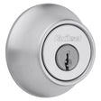 Kwikset 660 26DRCALRCSK3BX Deadbolt, Traditional, Satin Chrome, 2-3/8, 2-3/4 in Backset, 1-3/4 to 1-3/8 in Thick Door, Pack of 3