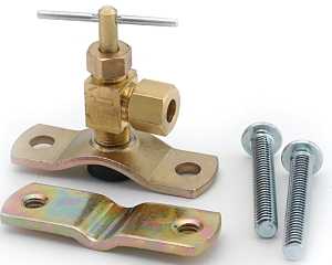 Anderson Metals 7104SC Series 759195-04 Saddle Valve Kit, 1/4 in Connection