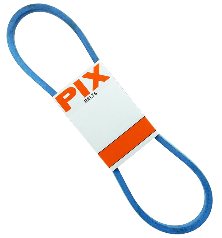 PIX A68K Fractional Horsepower V-Belt, 70 in Outside Circumference, 1/2 in W, 9/32 in Thick, Blue