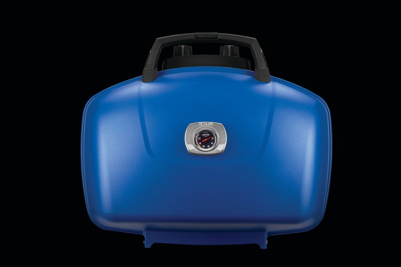 Napoleon TRAVELQ 285 Series TQ285-BL-1 Portable Gas Grill, 12,000 Btu, Liquid Propane, 2-Burner, Aluminum Body