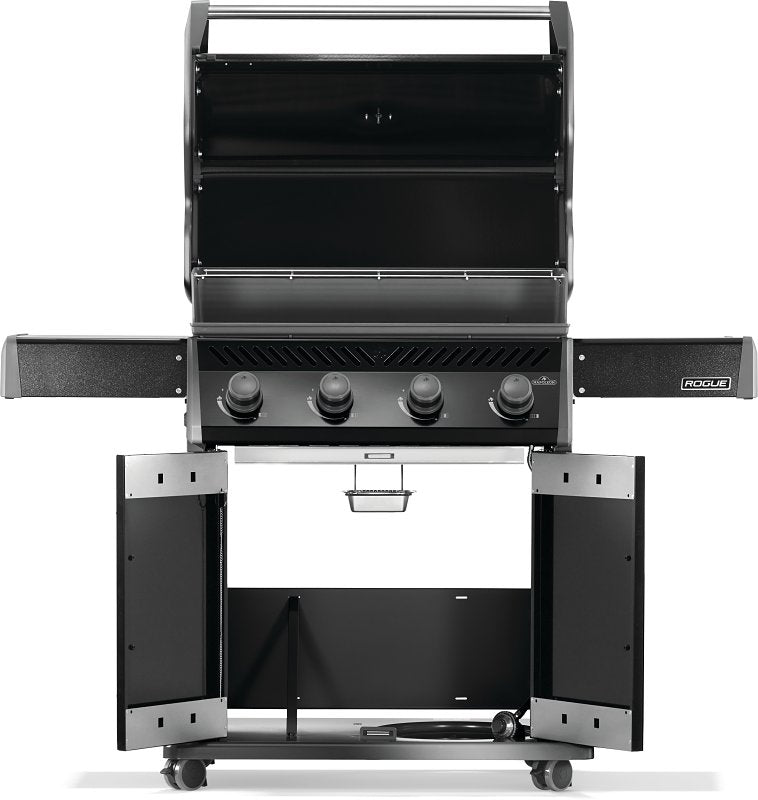 Napoleon Rogue 525 Series R525NK-2-SS Gas Grill, 48,000 Btu/hr BTU, Natural Gas, 4-Burner, Smoker Included: Yes