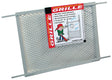 Make-2-Fit PL 15515 Series Hinged Screen Door Grill, Gray, 34-1/2 in W, 20 in H, Plastic