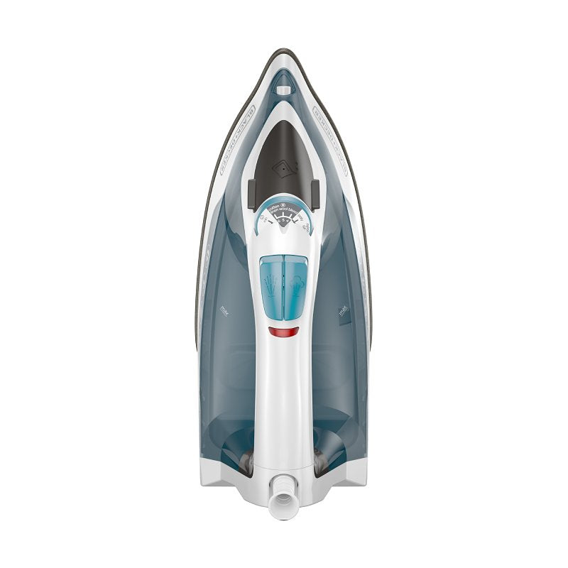 Black+Decker IR06V Easy Steam Compact Iron, 1200 W, Blue