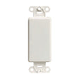 Leviton Decora White 1 gang Plastic Blank Wall Plate 1 pk