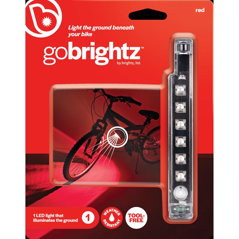 Brightz Go Brightz Red LED Bike Accessory ABS Plastics 1 pk