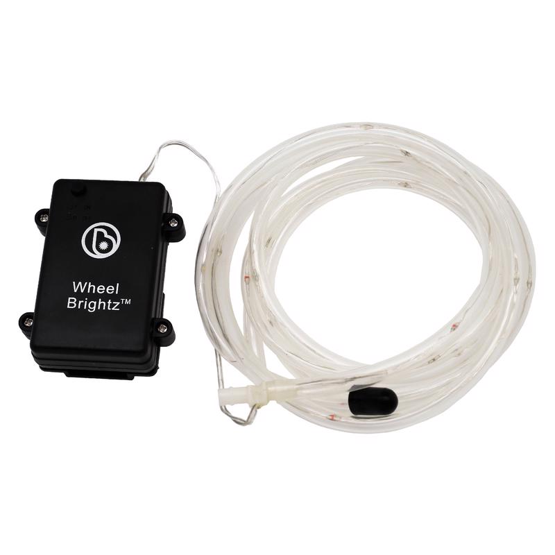 Brightz Wheel Brightz Red LED Bike Accessory Light ABS Plastics 1 pk