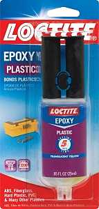 Loctite 1360788 Epoxy Plastic Bonder, Liquid, 25 mL Syringe
