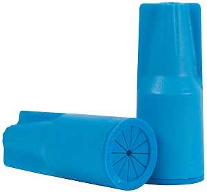 King Innovation Dryconn Series 10600 Wire Connector, 22 to 8 AWG Wire, Copper Contact, Blue