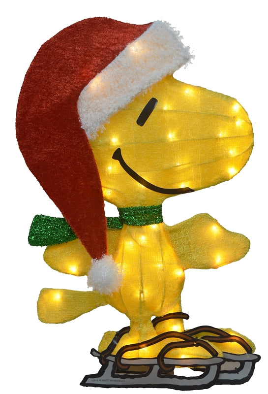 Productworks LLC 46356 LED Skating Woodstock Yard Art, 2D, 24 in, Pack of 4